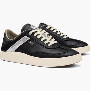 OluKai Black and White Sneakers